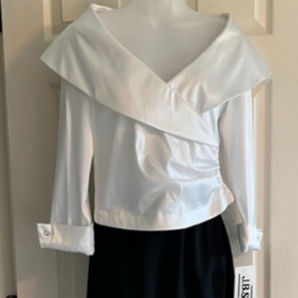 Beautiful Satin Classy Holiday Blouse